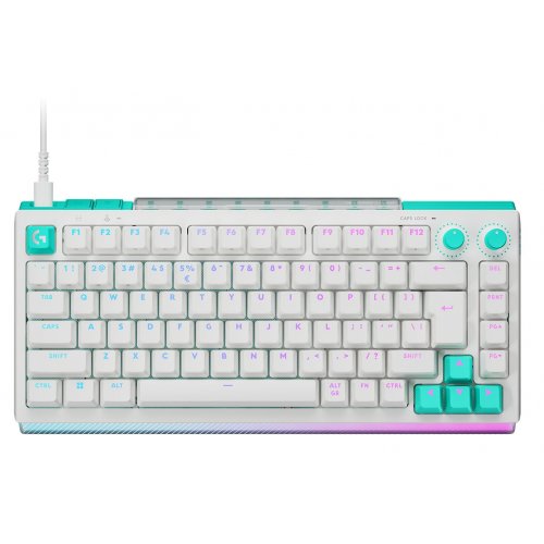 Клавиатура Logitech G512 X Mechanical Tactile (920-013955) White купить в Украине: Киев, Днепр, Харьков, Одесса  | Низкая цена, отзывы, характеристики от TELEMART фото