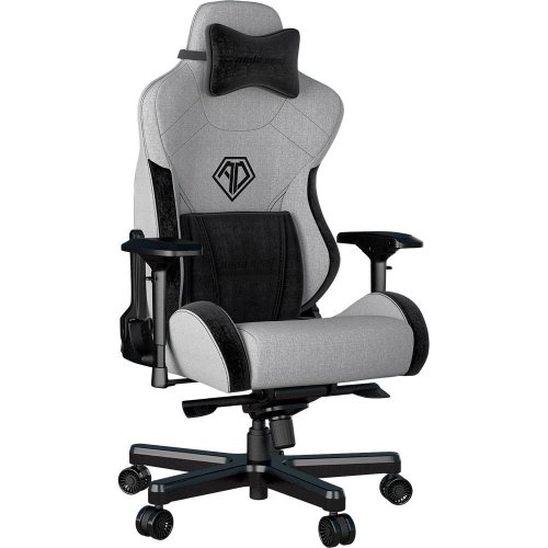 Уценка игровое кресло Anda Seat T-Pro 2 XL (AD12XLLA-01-GB-F) Grey/Black (Вскрытая упаковка, 874837) купить в Украине: Киев, Днепр, Харьков, Одесса  | Низкая цена, отзывы, характеристики от TELEMART фото