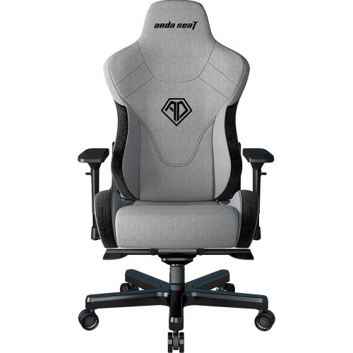 Уценка игровое кресло Anda Seat T-Pro 2 XL (AD12XLLA-01-GB-F) Grey/Black (Вскрытая упаковка, 874837) купить в Украине: Киев, Днепр, Харьков, Одесса  | Низкая цена, отзывы, характеристики от TELEMART фото