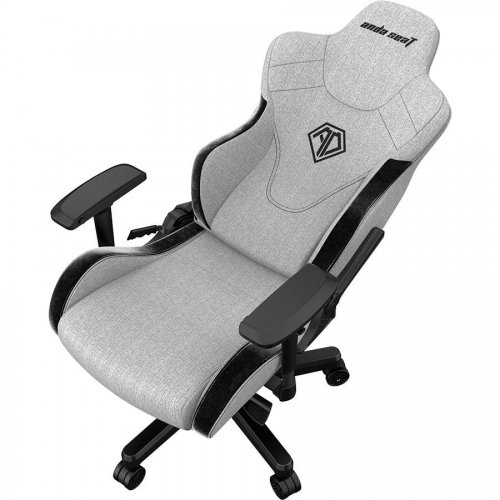 Уценка игровое кресло Anda Seat T-Pro 2 XL (AD12XLLA-01-GB-F) Grey/Black (Вскрытая упаковка, 874837) купить в Украине: Киев, Днепр, Харьков, Одесса  | Низкая цена, отзывы, характеристики от TELEMART фото