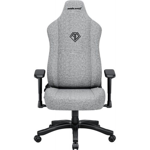 Уцінка ігрове крісло Anda Seat Novis L Fabric (AD23-L-01-G-F) Gray (Розкрита упаковка, 874912) купити в Україні: Київ, Львів, Хмельницький, Тернопіль, Івано-Франківськ | Низька ціна, відгуки, характеристики від TELEMART фото