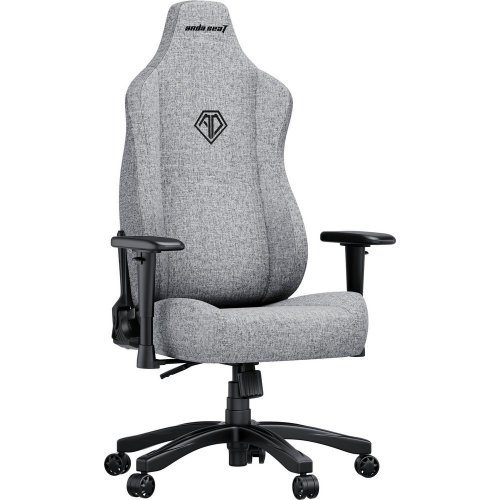 Уцінка ігрове крісло Anda Seat Novis L Fabric (AD23-L-01-G-F) Gray (Розкрита упаковка, 874912) купити в Україні: Київ, Львів, Хмельницький, Тернопіль, Івано-Франківськ | Низька ціна, відгуки, характеристики від TELEMART фото