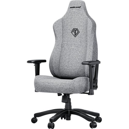 Уцінка ігрове крісло Anda Seat Novis L Fabric (AD23-L-01-G-F) Gray (Розкрита упаковка, 874912) купити в Україні: Київ, Львів, Хмельницький, Тернопіль, Івано-Франківськ | Низька ціна, відгуки, характеристики від TELEMART фото