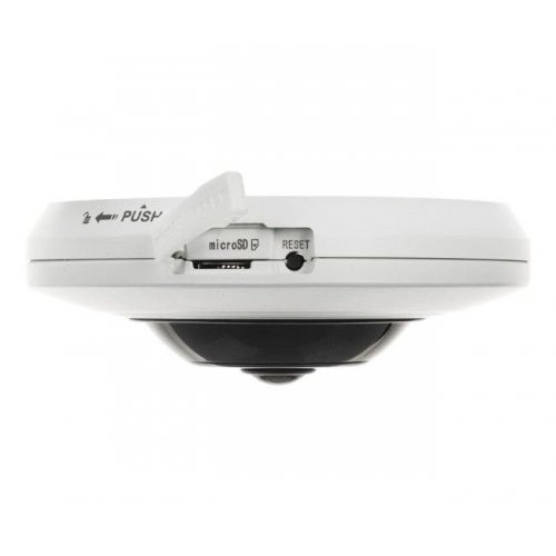 IP-камера Hikvision DS-2CD2955G0-ISU 5MP 1.05mm Fisheye (99-00022747) купить в Украине: Киев, Днепр, Харьков, Одесса  | Низкая цена, отзывы, характеристики от TELEMART фото
