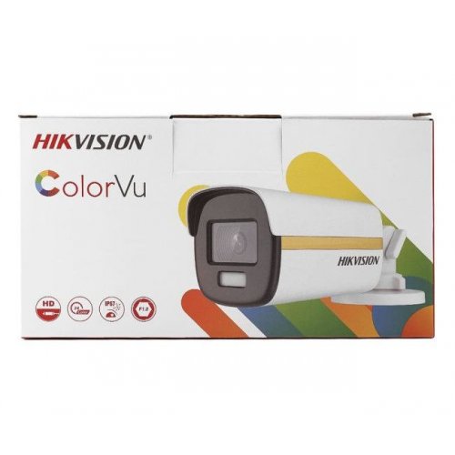 Turbo HD камера Hikvision DS-2CE12DF3T-F 2MP 3.6mm (99-00004683) купить в Украине: Киев, Днепр, Харьков, Одесса  | Низкая цена, отзывы, характеристики от TELEMART фото