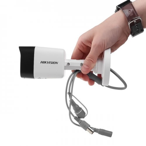 Turbo HD камера з мікрофоном Hikvision DS-2CE16D0T-ITFS 2MP 2.8mm (99-00001936) купити в Україні: Київ, Львів, Хмельницький, Тернопіль, Івано-Франківськ | Низька ціна, відгуки, характеристики від TELEMART фото