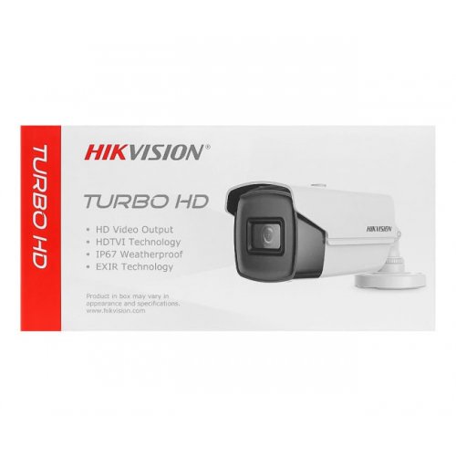 Turbo HD камера Hikvision DS-2CE16D3T-IT3F 2MP 2.8mm (99-00001021) купить в Украине: Киев, Днепр, Харьков, Одесса  | Низкая цена, отзывы, характеристики от TELEMART фото