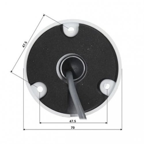 Turbo HD камера Hikvision DS-2CE16H8T-ITF 5MP 3.6mm (99-00002928) купить в Украине: Киев, Днепр, Харьков, Одесса  | Низкая цена, отзывы, характеристики от TELEMART фото