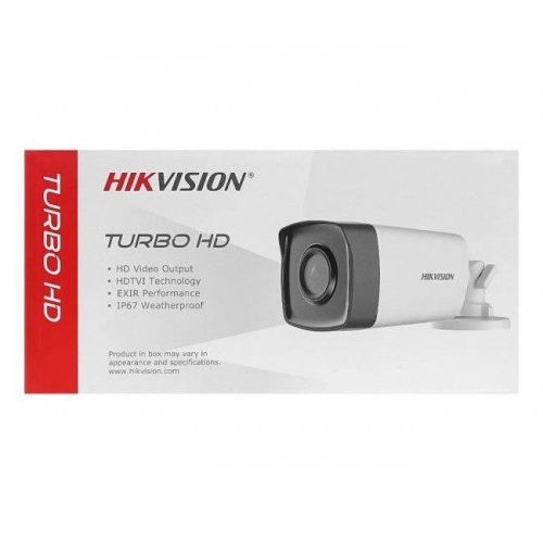 Turbo HD камера Hikvision DS-2CE17D0T-IT3F (C) 2MP 2.8mm (99-00005473) купити в Україні: Київ, Львів, Хмельницький, Тернопіль, Івано-Франківськ | Низька ціна, відгуки, характеристики від TELEMART фото