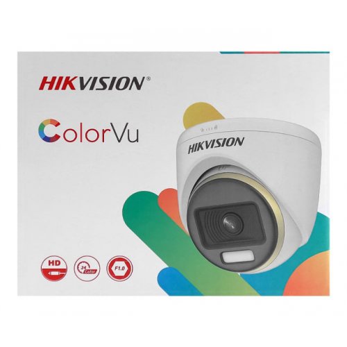 HD-TVI камера Hikvision DS-2CE70DF3T-PF 2MP 3.6mm (99-00004684) купити в Україні: Київ, Львів, Хмельницький, Тернопіль, Івано-Франківськ | Низька ціна, відгуки, характеристики від TELEMART фото