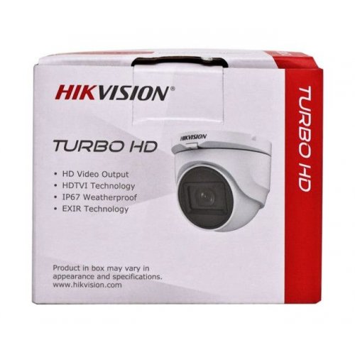 HD-TVI камера Hikvision DS-2CE76D0T-ITMF(C) 2MP 2.8mm (99-00011527) купить в Украине: Киев, Днепр, Харьков, Одесса  | Низкая цена, отзывы, характеристики от TELEMART фото