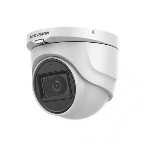 Turbo HD камера з мікрофоном Hikvision DS-2CE76D0T-ITMFS 2MP 2.8mm (99-00001713) купити в Україні: Київ, Львів, Хмельницький, Тернопіль, Івано-Франківськ | Низька ціна, відгуки, характеристики від TELEMART фото