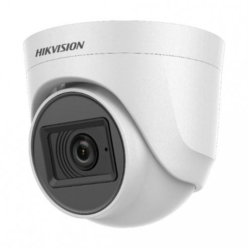 Turbo HD камера с микрофоном Hikvision DS-2CE76D0T-ITPFS 2MP 2.8mm (99-00001714) купить в Украине: Киев, Днепр, Харьков, Одесса  | Низкая цена, отзывы, характеристики от TELEMART фото