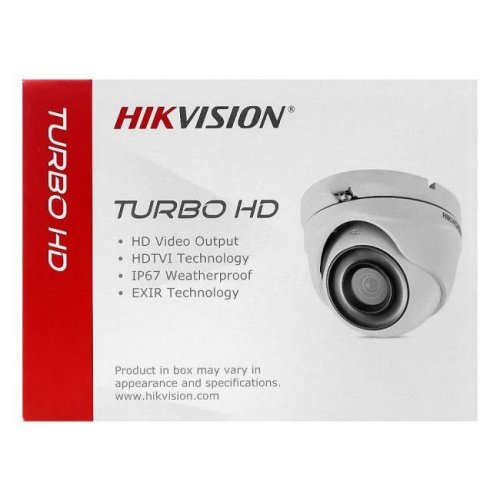 HD-TVI камера Hikvision DS-2CE76D3T-ITMF 2MP 2.8mm (99-00010062) купить в Украине: Киев, Днепр, Харьков, Одесса  | Низкая цена, отзывы, характеристики от TELEMART фото