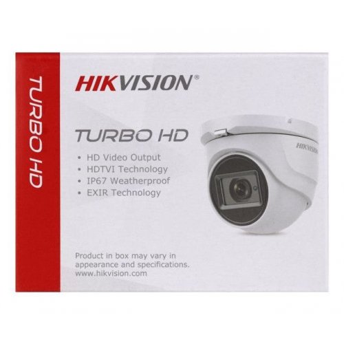 Turbo HD камера Hikvision DS-2CE76U1T-ITMF 8MP 2.8mm (99-00005479) купити в Україні: Київ, Львів, Хмельницький, Тернопіль, Івано-Франківськ | Низька ціна, відгуки, характеристики від TELEMART фото