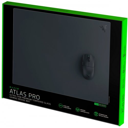 Коврик для мышки Razer Atlas Pro (RZ02-05760100-R3M1) Black купить в Украине: Киев, Днепр, Харьков, Одесса  | Низкая цена, отзывы, характеристики от TELEMART фото