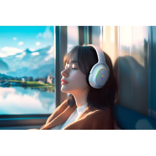 Наушники Razer Barracuda X Chroma (RZ04-05220200-R3M1) White купить в Украине: Киев, Днепр, Харьков, Одесса  | Низкая цена, отзывы, характеристики от TELEMART фото