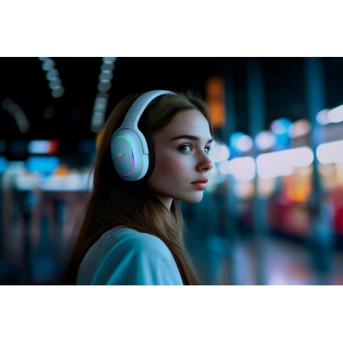 Наушники Razer Barracuda X Chroma (RZ04-05220200-R3M1) White купить в Украине: Киев, Днепр, Харьков, Одесса  | Низкая цена, отзывы, характеристики от TELEMART фото