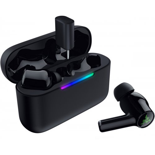 Наушники Razer Hammerhead V3 Hyperspeed (RZ12-05610100-R3G1) Black купить в Украине: Киев, Днепр, Харьков, Одесса  | Низкая цена, отзывы, характеристики от TELEMART фото