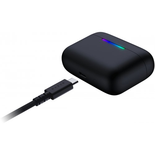 Наушники Razer Hammerhead V3 Hyperspeed (RZ12-05610100-R3G1) Black купить в Украине: Киев, Днепр, Харьков, Одесса  | Низкая цена, отзывы, характеристики от TELEMART фото
