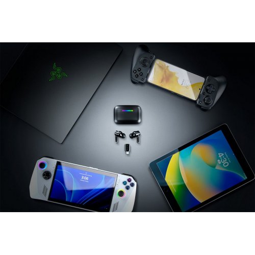 Наушники Razer Hammerhead V3 Hyperspeed (RZ12-05610100-R3G1) Black купить в Украине: Киев, Днепр, Харьков, Одесса  | Низкая цена, отзывы, характеристики от TELEMART фото
