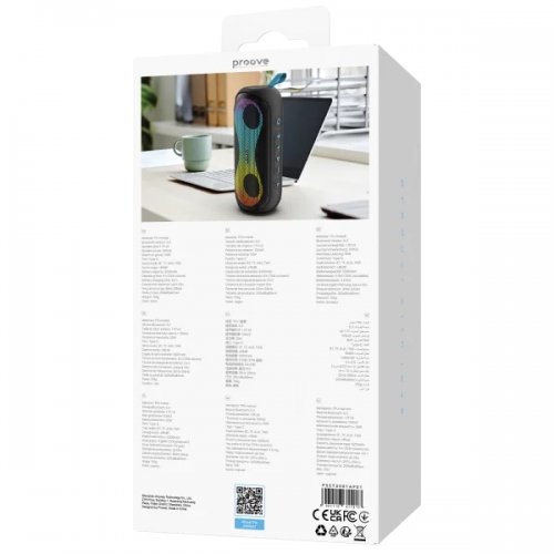 Портативна акустика Proove SoundTrap III 30W (PSST3001AP01) Black купити в Україні: Київ, Львів, Хмельницький, Тернопіль, Івано-Франківськ | Низька ціна, відгуки, характеристики від TELEMART фото