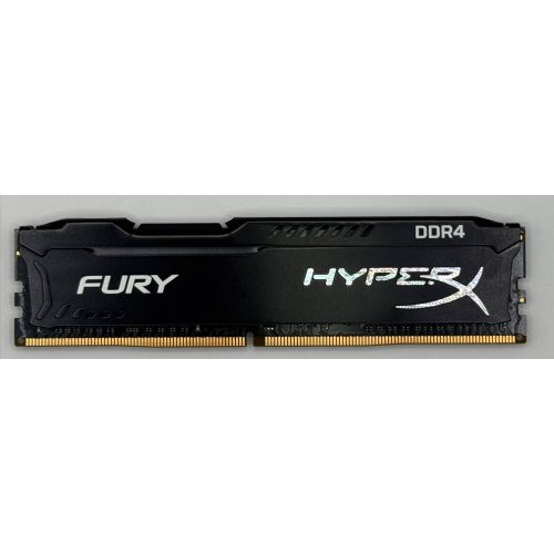Озп Kingston DDR4 16GB 3200Mhz HyperX Fury Black (HX432C18FB/16) (Відновлено продавцем, 875059) купити в Україні: Київ, Львів, Хмельницький, Тернопіль, Івано-Франківськ | Перевірка сумісності, низька ціна, відгуки, характеристики від TELEMART фото
