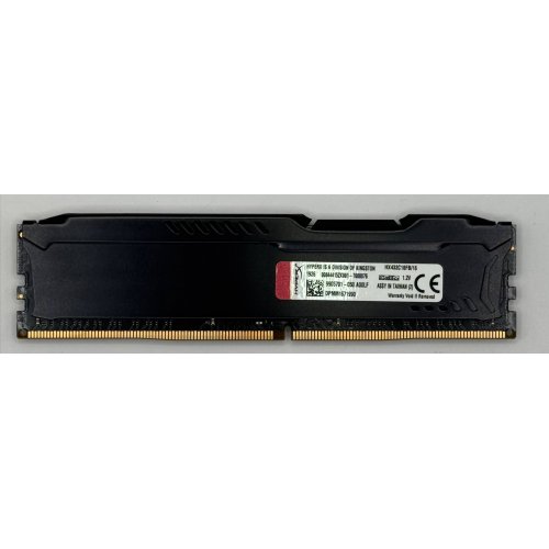 Озп Kingston DDR4 16GB 3200Mhz HyperX Fury Black (HX432C18FB/16) (Відновлено продавцем, 875059) купити в Україні: Київ, Львів, Хмельницький, Тернопіль, Івано-Франківськ | Перевірка сумісності, низька ціна, відгуки, характеристики від TELEMART фото