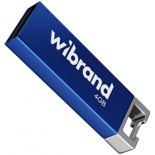 Накопичувач Wibrand Chameleon 4GB USB 2.0 (WI2.0/CH4U6U) Blue купити в Україні: Київ, Львів, Хмельницький, Тернопіль, Івано-Франківськ | Низька ціна, відгуки, характеристики від TELEMART фото