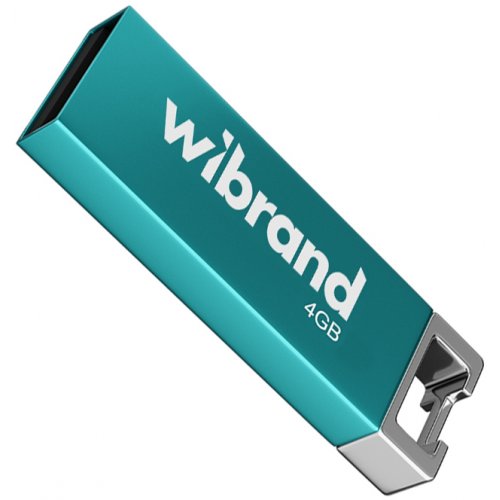 Накопичувач Wibrand Chameleon 4GB USB 2.0 (WI2.0/CH4U6LU) Light Blue купити в Україні: Київ, Львів, Хмельницький, Тернопіль, Івано-Франківськ | Низька ціна, відгуки, характеристики від TELEMART фото