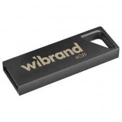 Накопичувач Wibrand Stingray 4GB USB 2.0 (WI2.0/ST4U5G) Grey