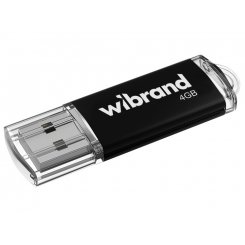 Накопичувач Wibrand Cougar 4GB USB 2.0 (WI2.0/CU4P1B) Black