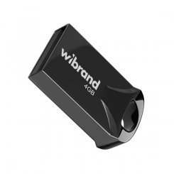 Накопичувач Wibrand Hawk 4GB USB 2.0 (WI2.0/HA4M1B) Black