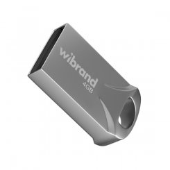 Накопичувач Wibrand Hawk 4GB USB 2.0 (WI2.0/HA4M1S) Silver
