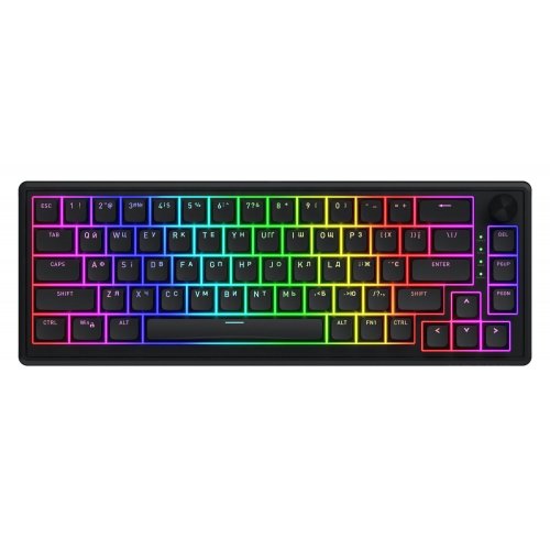 Клавиатура HATOR Skyfall 80 Aurum Lemon (HTK1180UA) Black купить в Украине: Киев, Днепр, Харьков, Одесса  | Низкая цена, отзывы, характеристики от TELEMART фото
