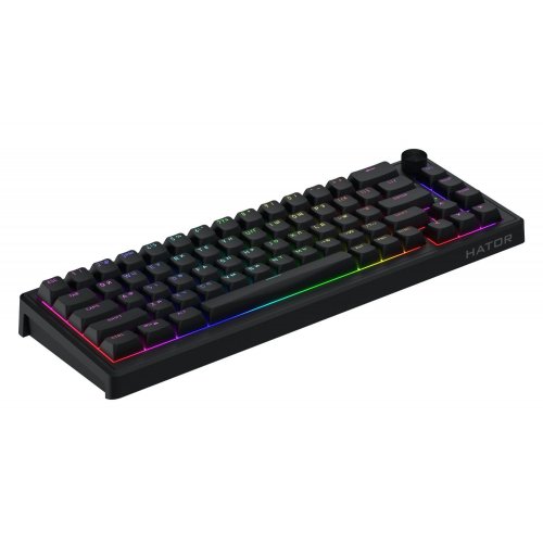 Клавиатура HATOR Skyfall 80 Aurum Lemon (HTK1180UA) Black купить в Украине: Киев, Днепр, Харьков, Одесса  | Низкая цена, отзывы, характеристики от TELEMART фото