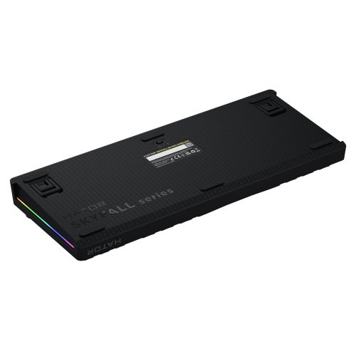 Клавиатура HATOR Skyfall 80 Pro Aurum Vanila Silent Wireless (HTK4181UA) Black купить в Украине: Киев, Днепр, Харьков, Одесса  | Низкая цена, отзывы, характеристики от TELEMART фото