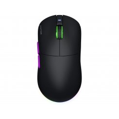 Уцінка миша HATOR Quasar 3 Ultra 8K Wireless (HTM770) Black/Violet (Сліди використання, 875141) / 30000 DPI / 8000 Гц / Pixart