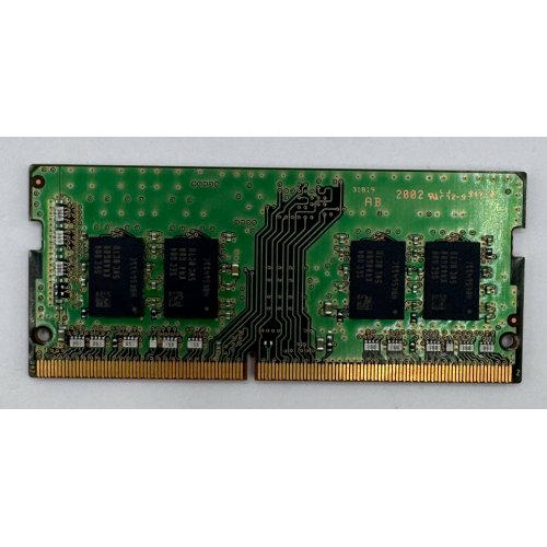 Озп Samsung SODIMM DDR4 8GB 2666Mhz (M471A1K43CB1-CTD) (Відновлено продавцем, 875160) купити в Україні: Київ, Львів, Хмельницький, Тернопіль, Івано-Франківськ | Перевірка сумісності, низька ціна, відгуки, характеристики від TELEMART фото