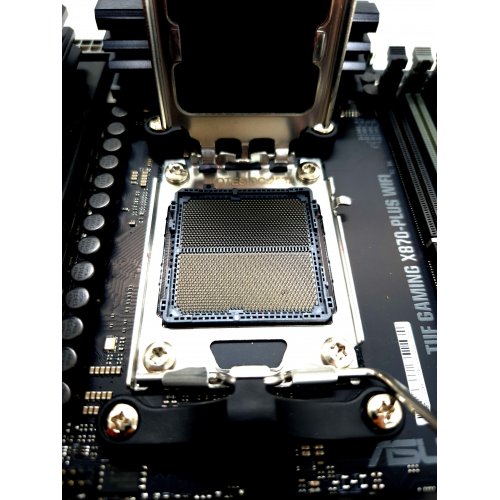 Уцінка материнська плата Asus TUF GAMING X870-PLUS WIFI (sAM5, AMD X870) (Відремонтовано виробником, 875167) купити в Україні: Київ, Львів, Хмельницький, Тернопіль, Івано-Франківськ | Перевірка сумісності, низька ціна, відгуки, характеристики від TELEMART фото