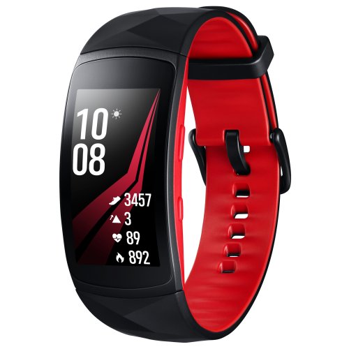 Розумний годинник Samsung Gear Fit2 Pro Large SM-R365 (SM-R365NZRASEK) Red купити в Україні | Telemart фото