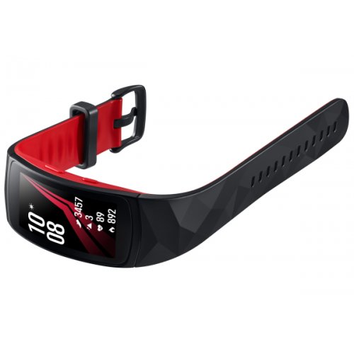 Розумний годинник Samsung Gear Fit2 Pro Large SM-R365 (SM-R365NZRASEK) Red купити в Україні | Telemart фото
