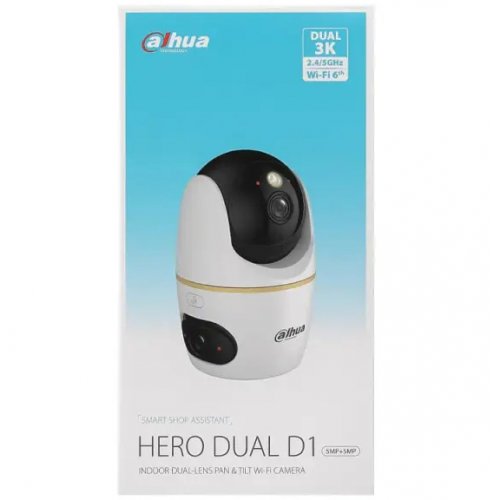 IP-камера Dahua DH-H5D-5F 5MP 3.6mm (99-00022236) купити в Україні: Київ, Львів, Хмельницький, Тернопіль, Івано-Франківськ | Низька ціна, відгуки, характеристики від TELEMART фото