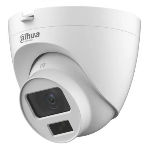 HDCVI камера Dahua DH-HAC-HDW1200CLQP-IL-A 2MP 2.8mm (99-00013748) купити в Україні: Київ, Львів, Хмельницький, Тернопіль, Івано-Франківськ | Низька ціна, відгуки, характеристики від TELEMART фото