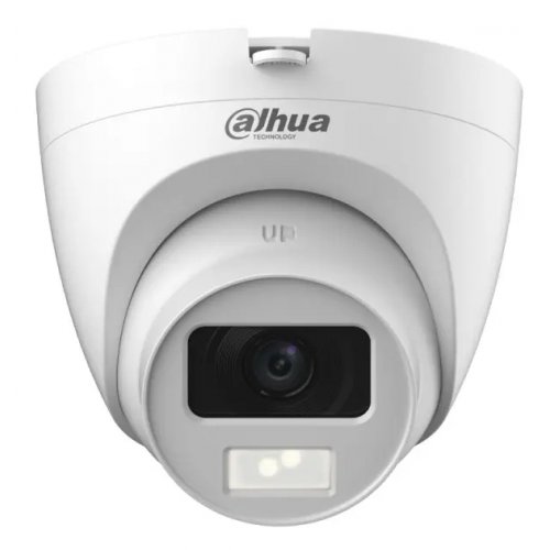 HDCVI камера Dahua DH-HAC-HDW1200CLQP-IL-A 2MP 2.8mm (99-00013748) купити в Україні: Київ, Львів, Хмельницький, Тернопіль, Івано-Франківськ | Низька ціна, відгуки, характеристики від TELEMART фото