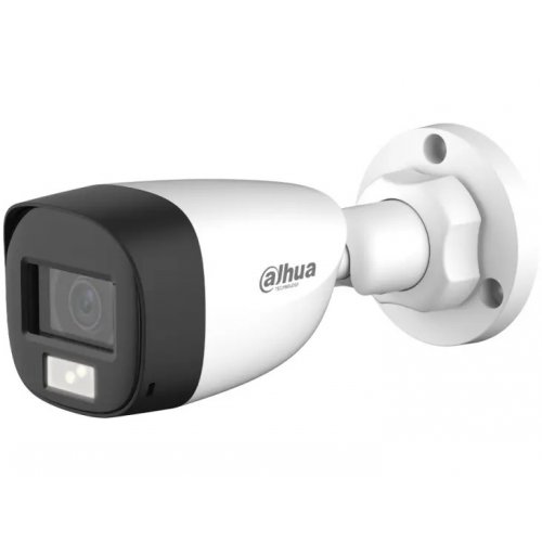 HDCVI камера Dahua DH-HAC-HFW1200CLP-IL-A 2MP 3.6mm (99-00015446) купити в Україні: Київ, Львів, Хмельницький, Тернопіль, Івано-Франківськ | Низька ціна, відгуки, характеристики від TELEMART фото