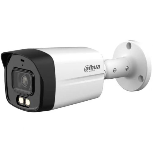 HDCVI камера Dahua DH-HAC-HFW1801TLMP-IL-A 8MP 2.8mm (99-00013752) купити в Україні: Київ, Львів, Хмельницький, Тернопіль, Івано-Франківськ | Низька ціна, відгуки, характеристики від TELEMART фото