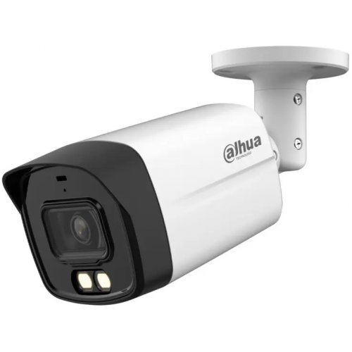 HDCVI камера Dahua DH-HAC-HFW1801TLMP-IL-A 8MP 2.8mm (99-00013752) купити в Україні: Київ, Львів, Хмельницький, Тернопіль, Івано-Франківськ | Низька ціна, відгуки, характеристики від TELEMART фото