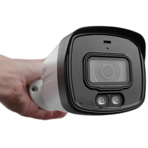 HDCVI камера Dahua DH-HAC-HFW1801TLMP-IL-A 8MP 2.8mm (99-00013752) купити в Україні: Київ, Львів, Хмельницький, Тернопіль, Івано-Франківськ | Низька ціна, відгуки, характеристики від TELEMART фото