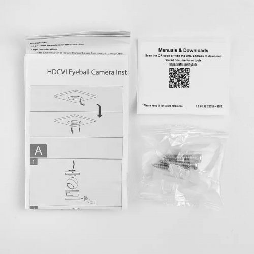 HDCVI камера Dahua DH-HAC-T1A21P-U 2MP 3.6mm (99-00024106) купити в Україні: Київ, Львів, Хмельницький, Тернопіль, Івано-Франківськ | Низька ціна, відгуки, характеристики від TELEMART фото